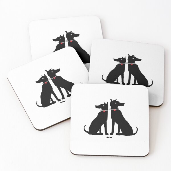 Item preview, Doggy love, united by more than just collars designed and sold by luisgoni.