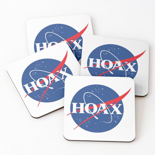 Item preview, Hoax Nasa Lies Flat Earth designed and sold by VectorDesigner.