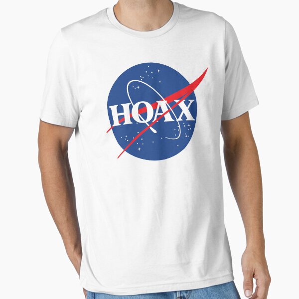 Item preview, Hoax Nasa Lies Flat Earth designed and sold by VectorDesigner.