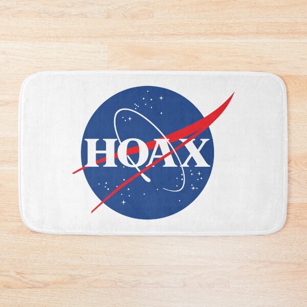 Item preview, Hoax Nasa Lies Flat Earth designed and sold by VectorDesigner.