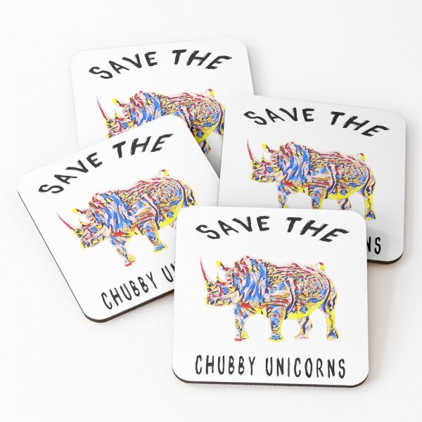 Item preview, Save The Chubby Unicorns - Funny Unicorn GIFT designed and sold by Waleedw.