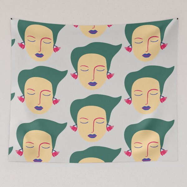 Item preview, Woman face with serenity designed and sold by EnlightParis.