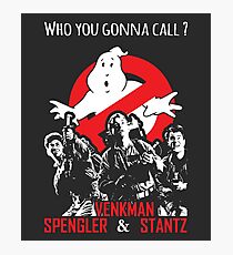 Who you gonna call ? Photographic Print