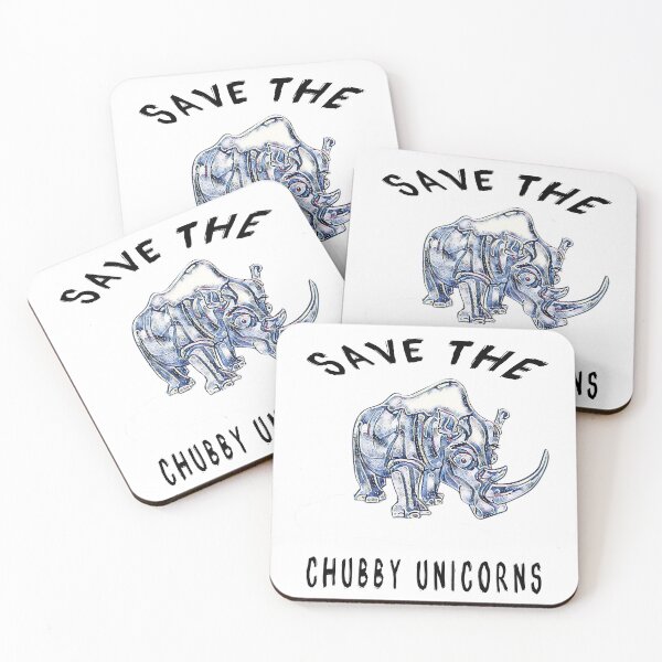 Item preview, Save The Chubby Unicorns - Funny Unicorn GIFT designed and sold by Waleedw.