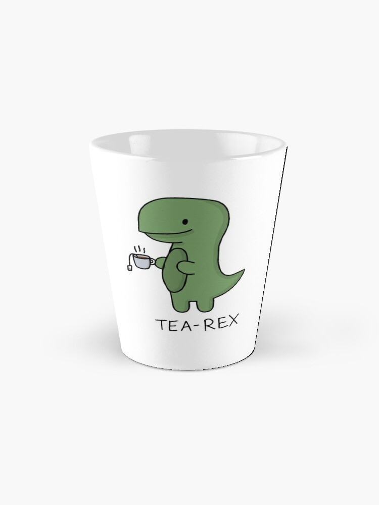 Alternate view of Tea-Rex (Green) Mug