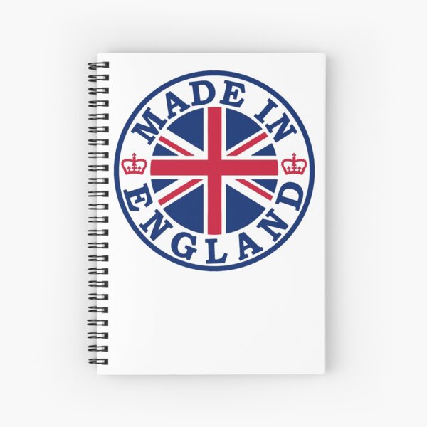 Made In England Spiral Notebook