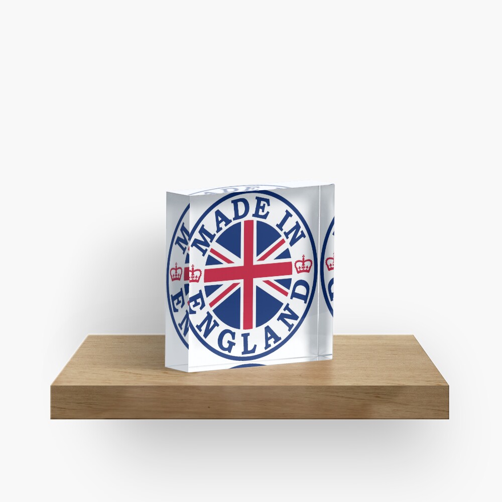 Made In England Acrylic Block