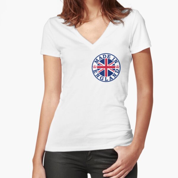 Made In England Fitted V-Neck T-Shirt