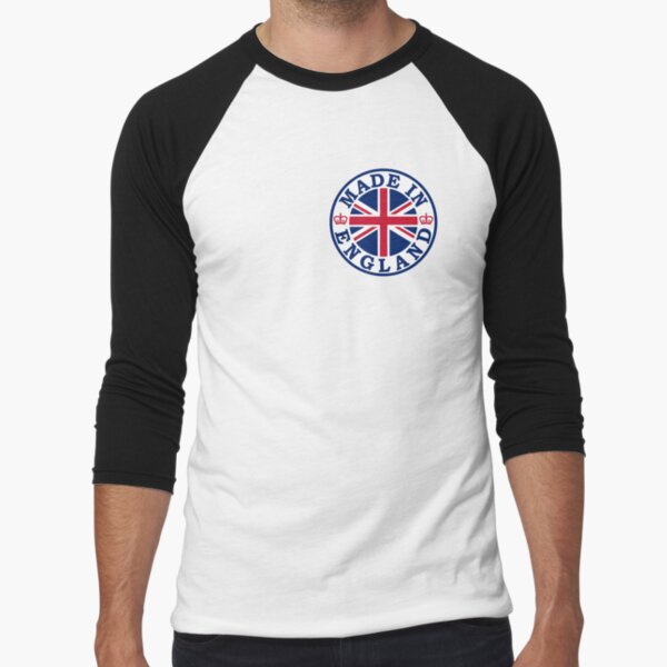 Made In England Baseball ¾ Sleeve T-Shirt