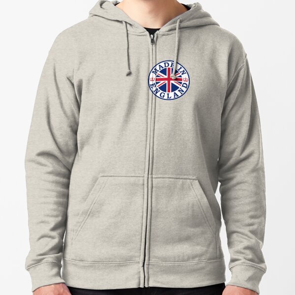 Made In England Zipped Hoodie