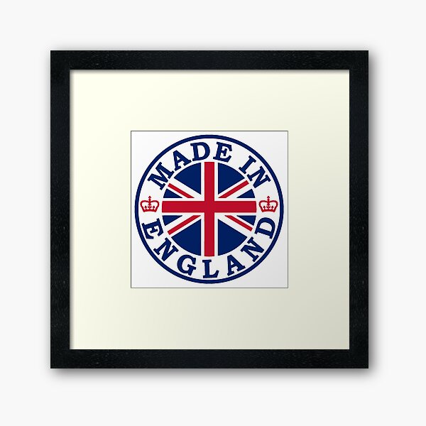 Made In England Framed Art Print