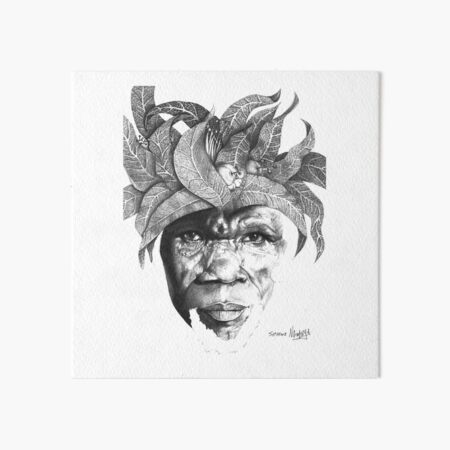 The Original Sunman - By Siphiwe Ngwenya Art Board Print