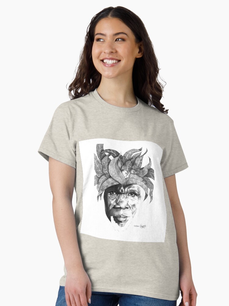 Thumbnail 2 of 7, Classic T-Shirt, The Original Sunman - By Siphiwe Ngwenya designed and sold by Maboneng.