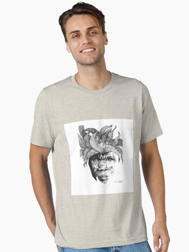 Thumbnail 1 of 7, Essential T-Shirt, The Original Sunman - By Siphiwe Ngwenya designed and sold by Maboneng.