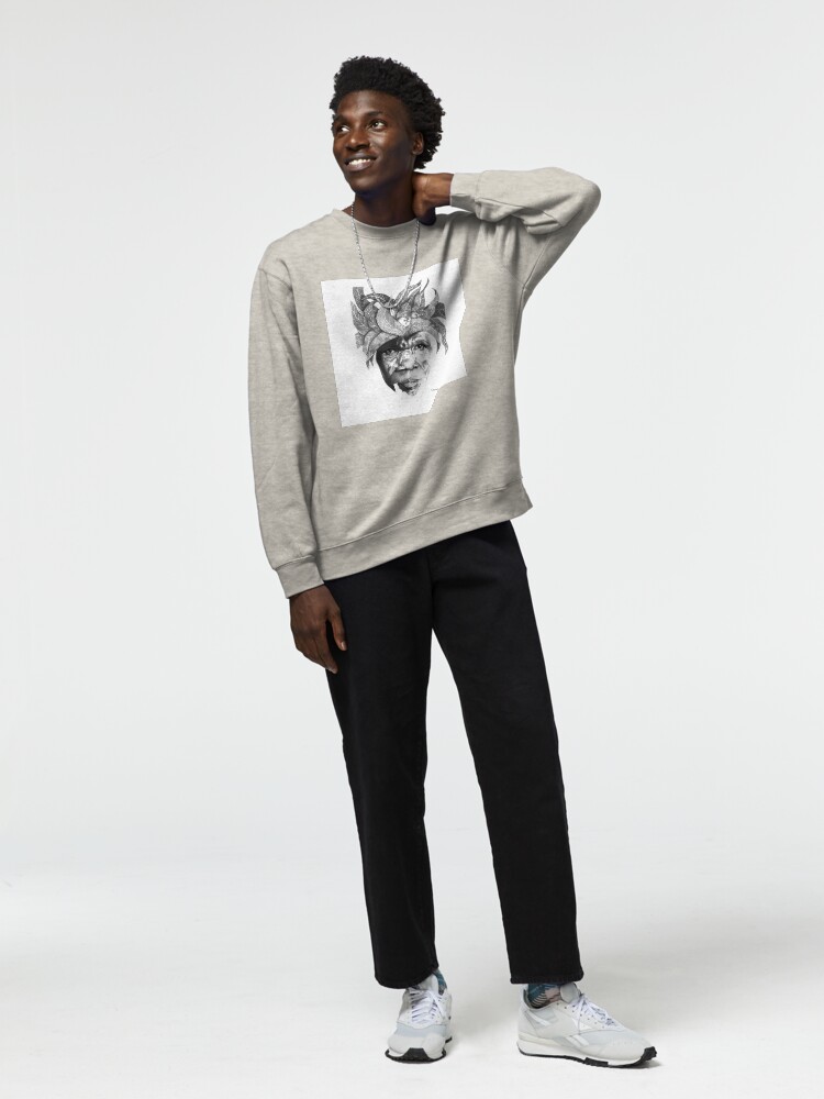 Thumbnail 3 of 7, Pullover Sweatshirt, The Original Sunman - By Siphiwe Ngwenya designed and sold by Maboneng.