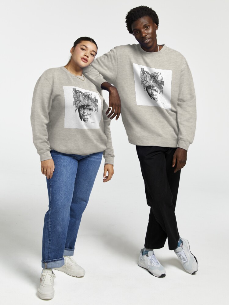 Thumbnail 1 of 7, Pullover Sweatshirt, The Original Sunman - By Siphiwe Ngwenya designed and sold by Maboneng.