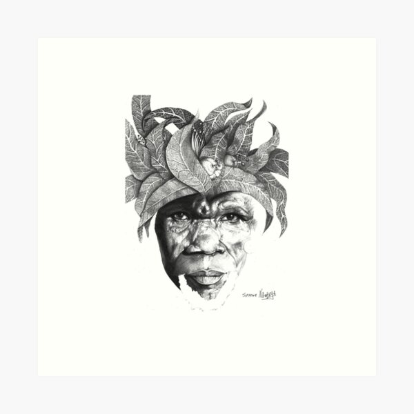 The Original Sunman - By Siphiwe Ngwenya Art Print