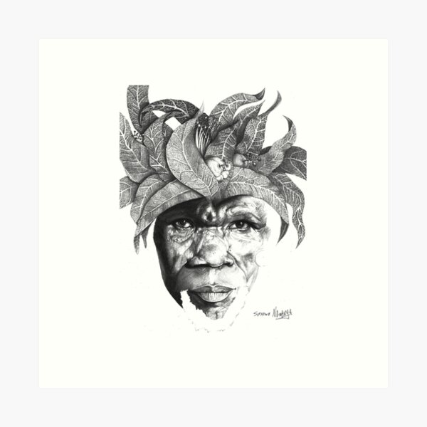 The Original Sunman - By Siphiwe Ngwenya Art Print