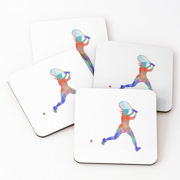 Item preview, Female tennis player designed and sold by Rosaliartbook.