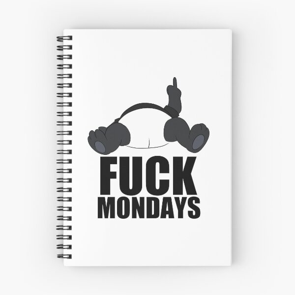 Item preview, Fuck Mondays - Funny Panda designed and sold by BandOfThePand.