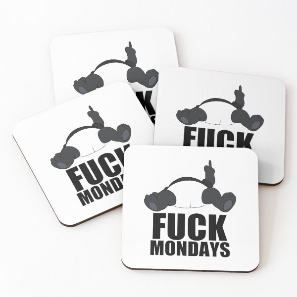 Item preview, Fuck Mondays - Funny Panda designed and sold by BandOfThePand.