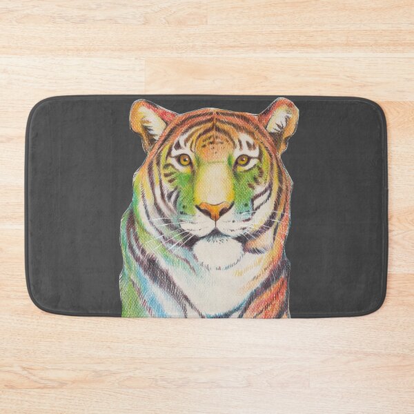 Item preview, Colorful Tiger designed and sold by kattvalk.