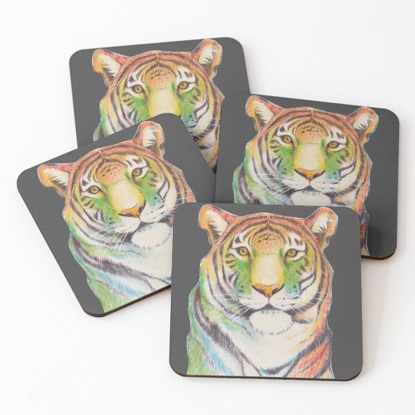 Item preview, Colorful Tiger designed and sold by kattvalk.