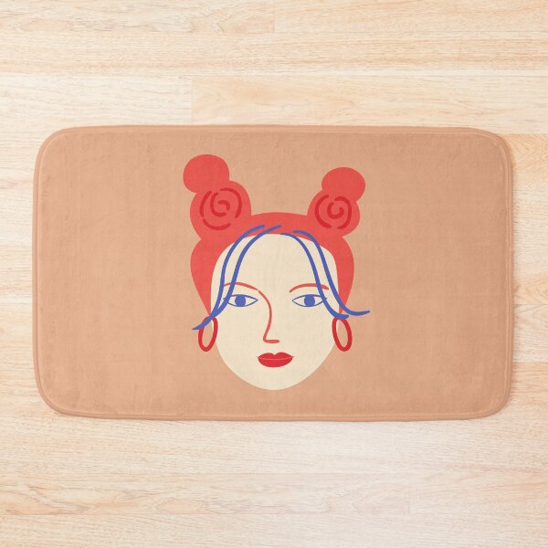 Item preview, Woman face with red hair designed and sold by EnlightParis.