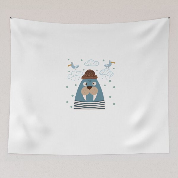 Item preview, Walrus Squad Cute Funny Sea Animal Lover Gift  designed and sold by noirty.