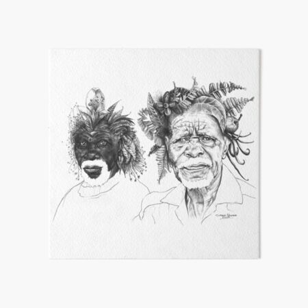 The Great Sunmen - By Siphiwe Ngwenya Art Board Print