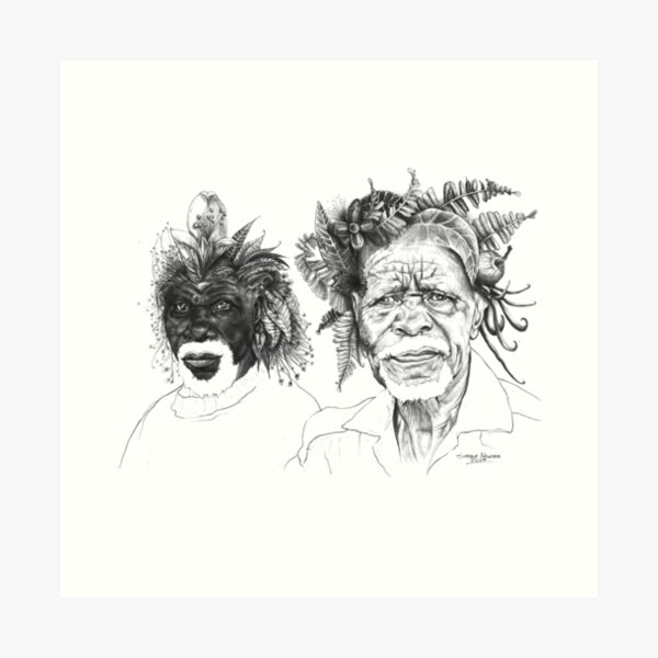 The Great Sunmen - By Siphiwe Ngwenya Art Print