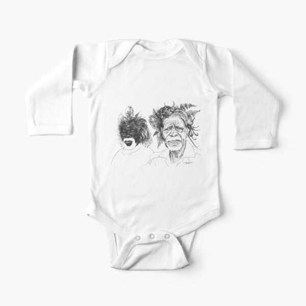 The Great Sunmen - By Siphiwe Ngwenya Long Sleeve Baby One-Piece