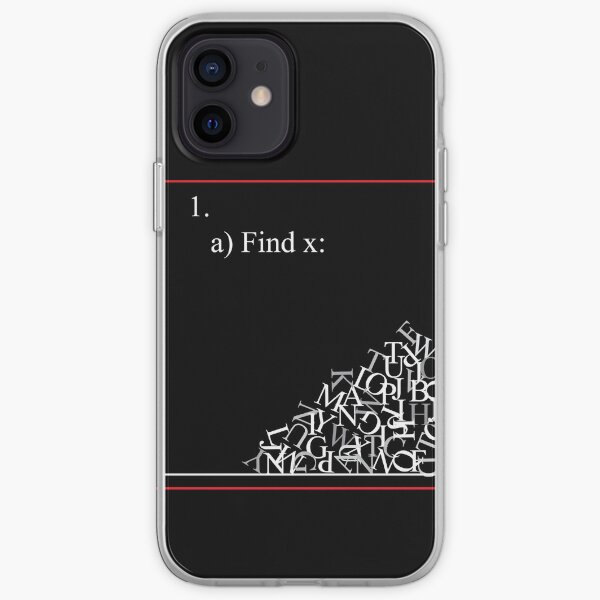 Math problem iPhone Soft Case