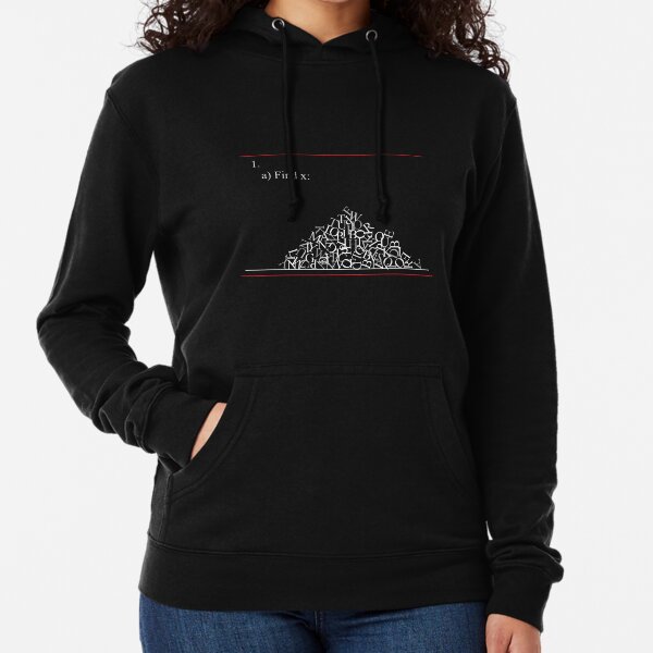 Math problem Lightweight Hoodie