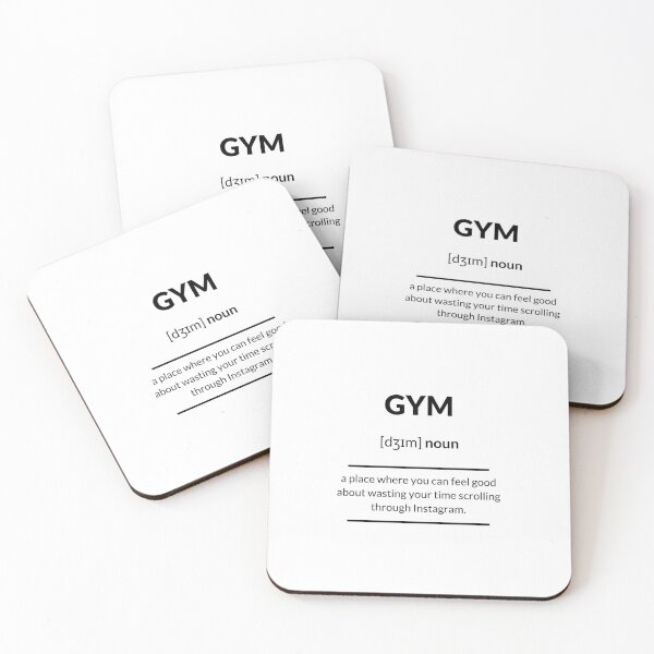 Artikelvorschau, Gym (Fitnessstudio) Definition | Dictionary Collection entworfen und verkauft von Designschmiede.
