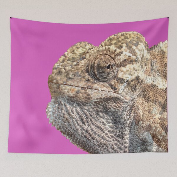Item preview, Chameleon With Sinister Facial Expression Vector Art designed and sold by taiche.