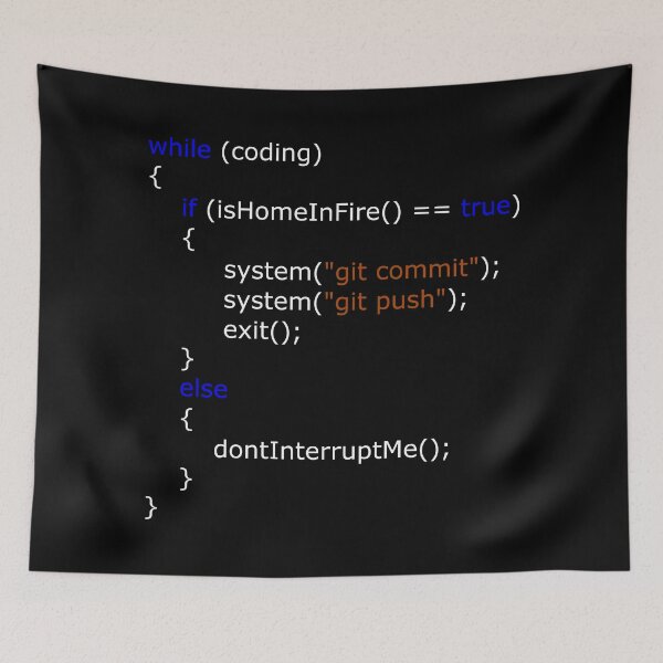 Aperçu de l'œuvre Code joke C++ créée et vendue par LordRaccoon.