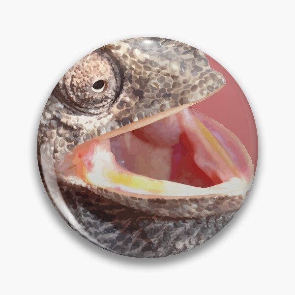 Item preview, Geeky Chameleon Close Up Photograph Vector Cut Out  designed and sold by taiche.