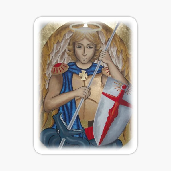 St Michael the Archangel Sticker