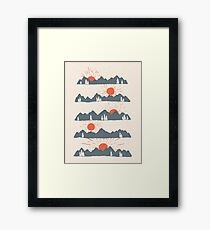 Sunrises...Sunsets... Framed Print