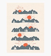 Sunrises...Sunsets... Photographic Print