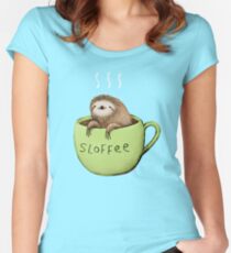 Sloffee Women's Fitted Scoop T-Shirt