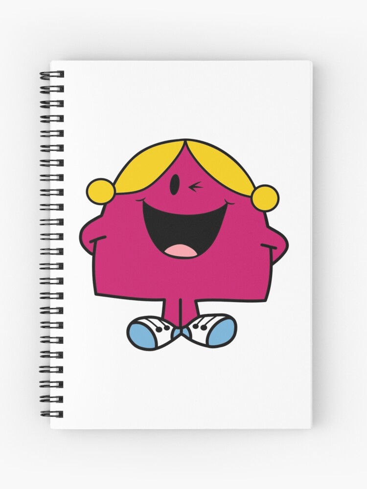 Little Miss Chatterbox Spiral Notebook By Winkham Redbubble