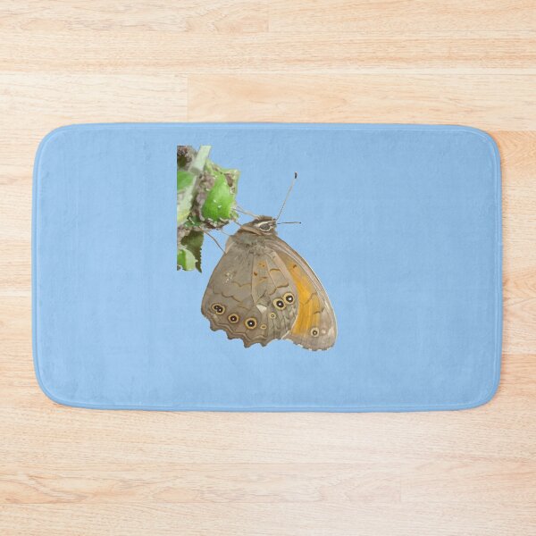 Item preview, Meadow Brown Butterfly Feeding On Aphids designed and sold by taiche.