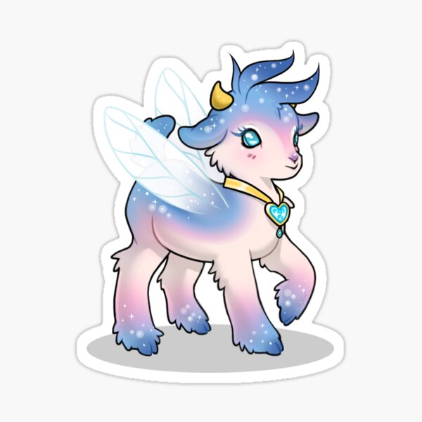 Wishing Well Bro Goatling Sticker