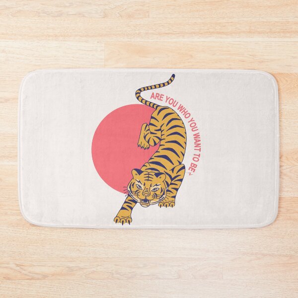 Item preview, are you who you want to be - tiger poster Art Print designed and sold by MartaOlgaKlara.
