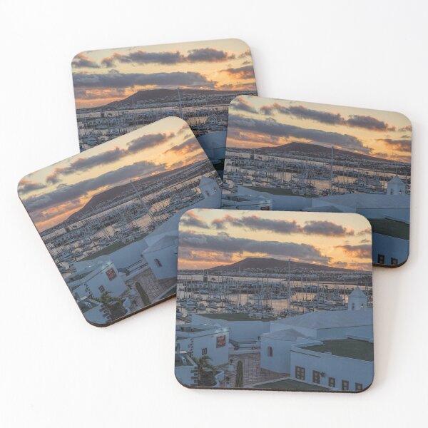 Item preview, Sunset view Rubicon Marina, Playa Blanca designed and sold by iCimages.net.