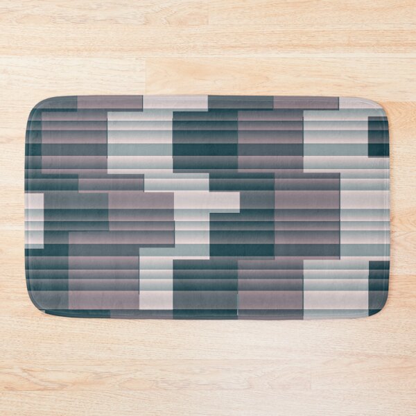 Item preview, Triplay Smoked-CHECKS AND SQUARES ozcushionstoo designed and sold by ozcushionstoo.