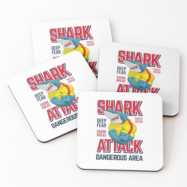 Item preview, Sharks T shirt, Funny Shark Attack Graphic Design T-Shirt designed and sold by belmahdy.