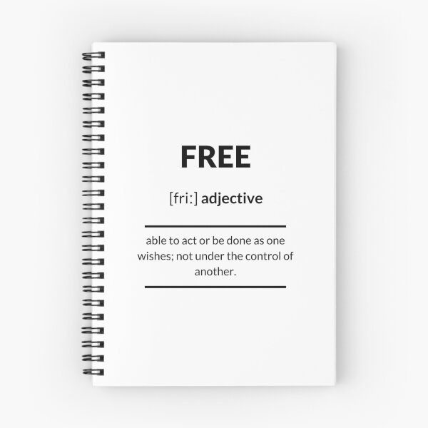 Item preview, Free Definition | Dictionary Collection designed and sold by Designschmiede.